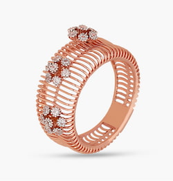 The Channelized Flower Ring
